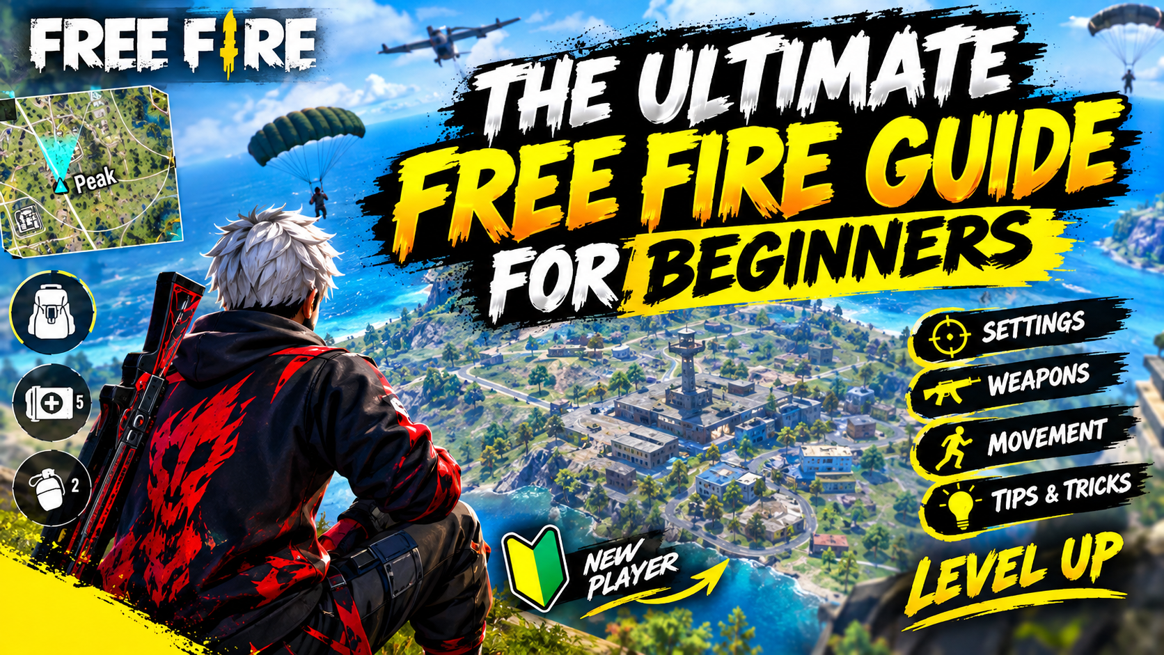 THE ULTIMATE FREE FIRE GUIDE FOR BEGINNERS 2025 😱😱
