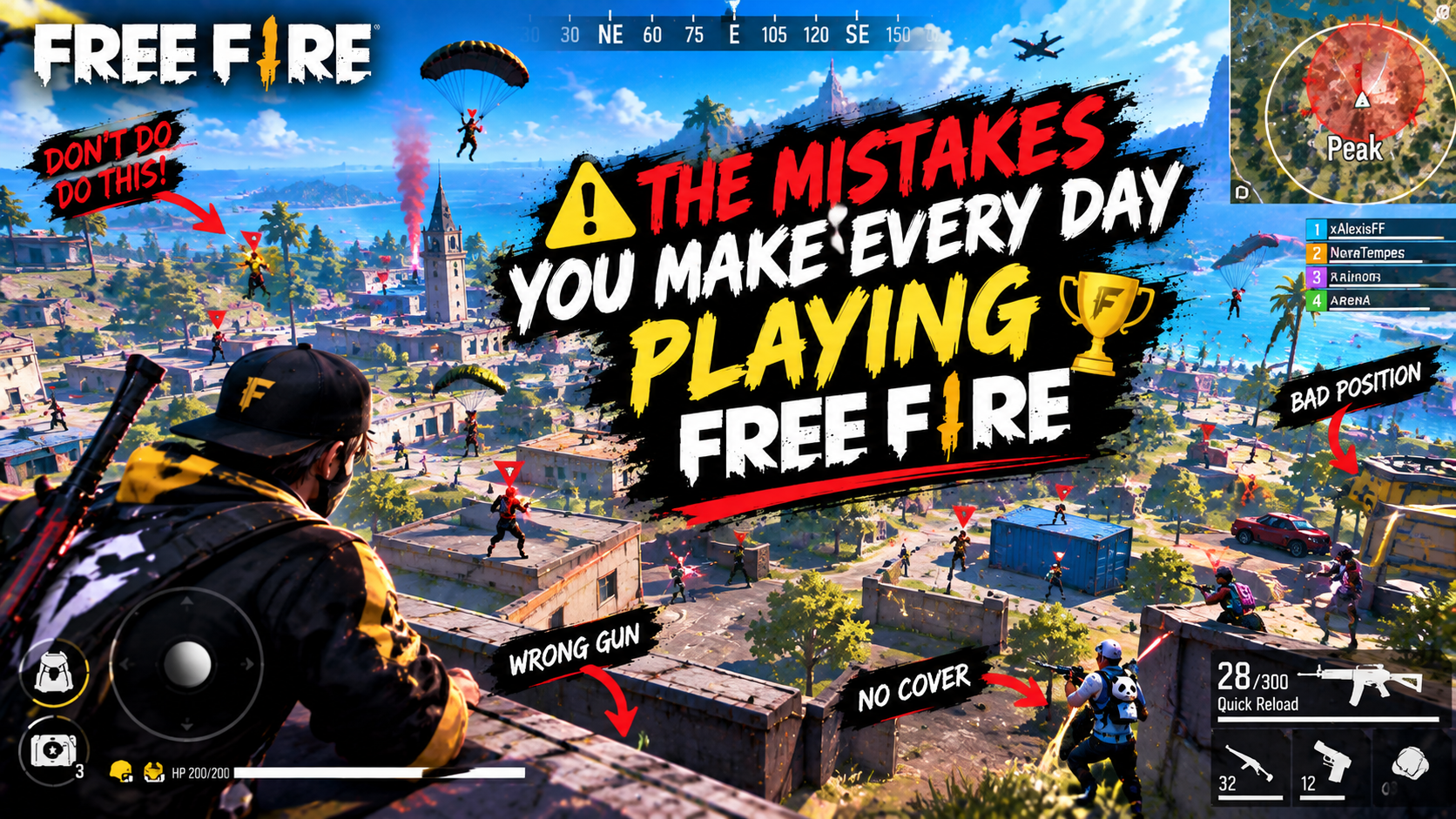How to Be a Pro at Free Fire: Tricks No One Knows #16