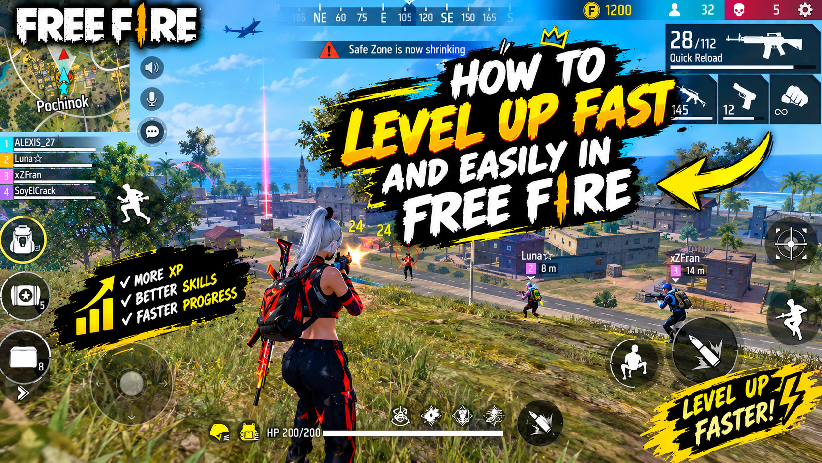 6 tips I wish I had known when I started playing Free Fire.